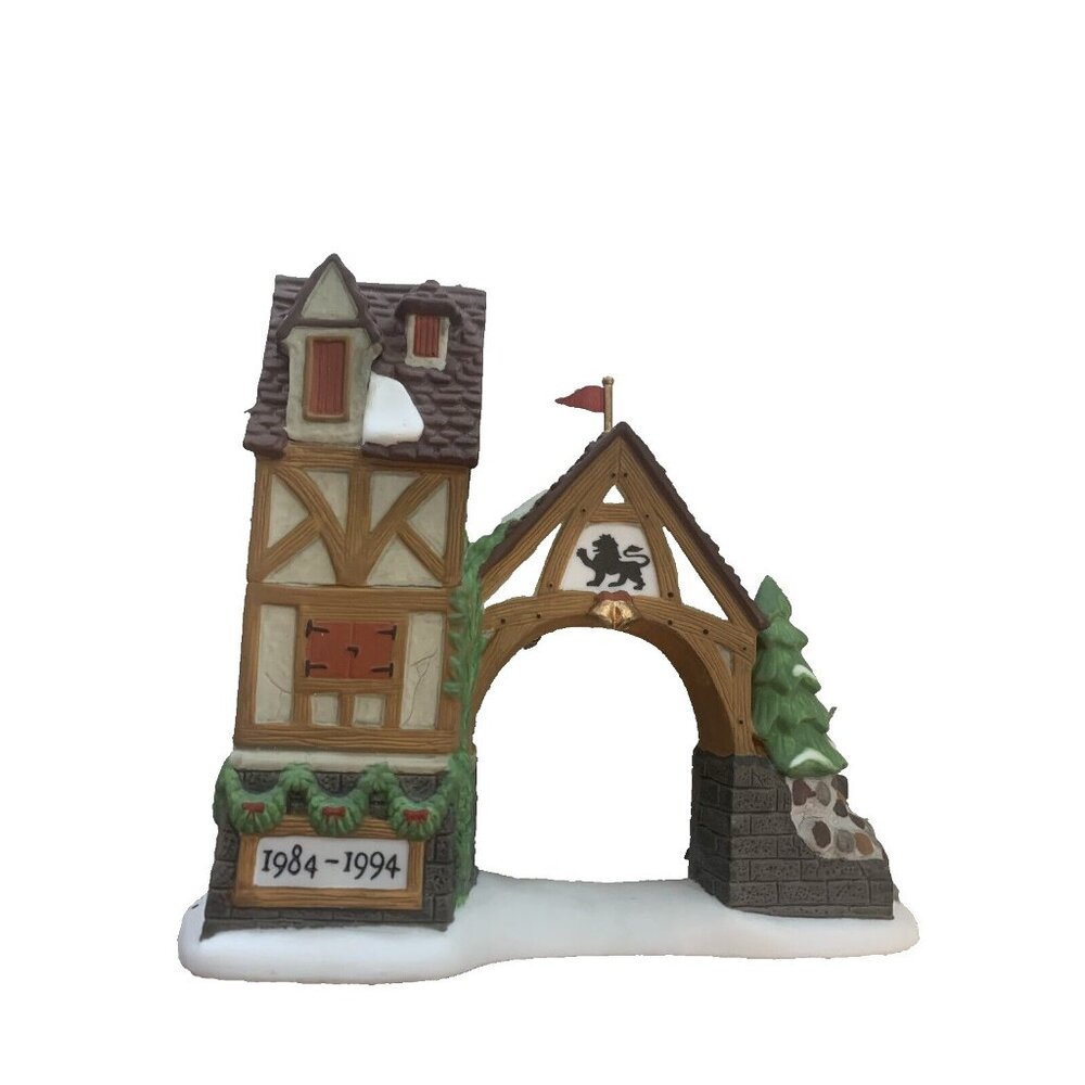 1984- 1994 .. 10 YR ANNIVERSARY DEPARTMENT 56 "POSTERN" DICKENS' VILLAGE SERIES